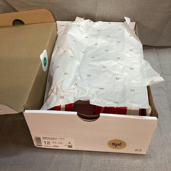 FB9893-600 Nike Air Jordan 1 Low SE Pink Blast Chile Red Sail (Women's) - Picture 12 of 12